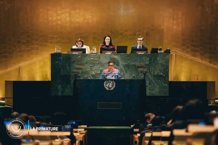 Tribune : Judith Suminwa Tuluka porte la voix des sans-voix à l’ONU