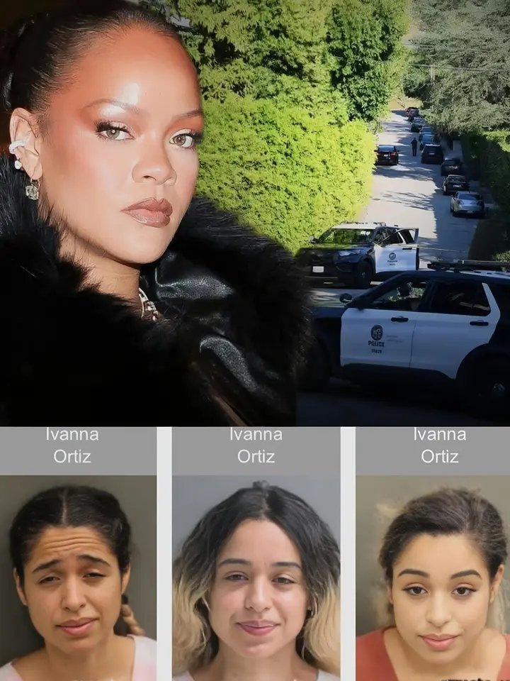 Rihanna qui m'échappe bel...!