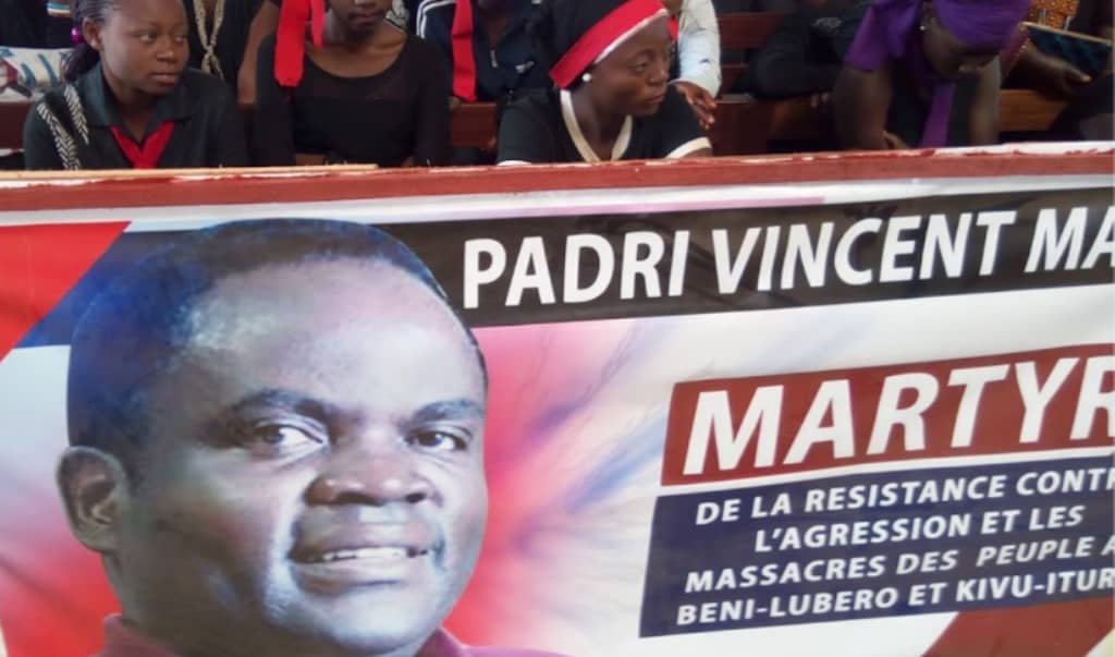 Nord-kivu : Dix (10) ans après son assassinat, le Père Vincent Machozi reste une voix vive dans la mémoire à Beni-Lubero