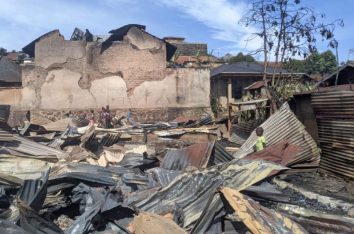 Butembo : la société civile de Mususa condamne le vol de plusieurs biens des sinistrés au moment de la maîtrise d'un incendie