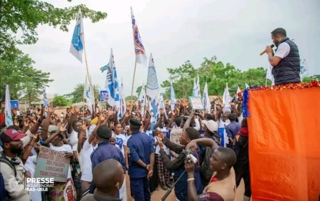 Bas-Uélé : Mike-David Mokeni poursuit sa tournée d'itinérance à Ango