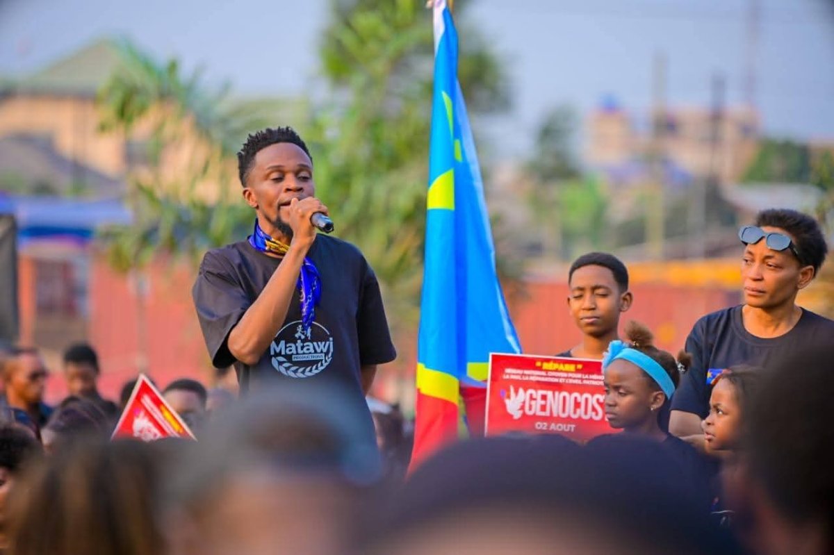GENOCOST : Alain Kambale Transforme le Cri des Victimes en un Hymne de Paix à Kinshasa