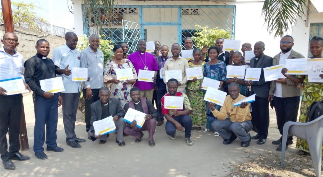 Tanganyika : 25 acteurs d’églises de Kalemie formés à une approche de développement durable